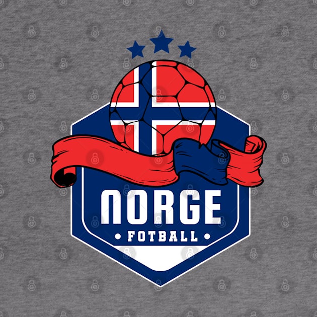 Norge Football by footballomatic